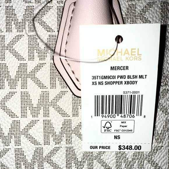 💝 NWT Michael Kors Mercer “Mommy & Me” Crossbody Purses • XS + Medium Satchels 💝 - Picture 15 of 16